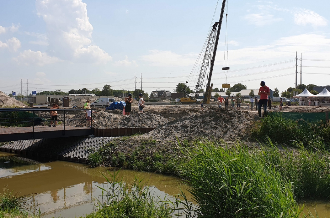 Bouw van duurzame woonwijk De Kreek officieel van start