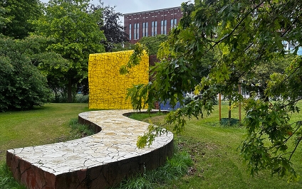 Papendorp verrijkt met kunstwerk Zeelandschap
