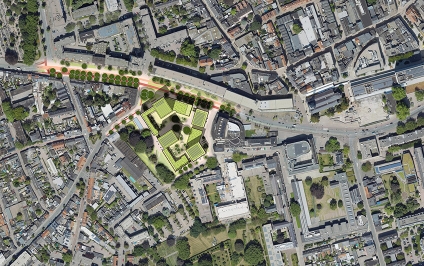 Gemeenteraad Tilburg stemt in met ontwikkelkader Louis Bouwmeesterplein