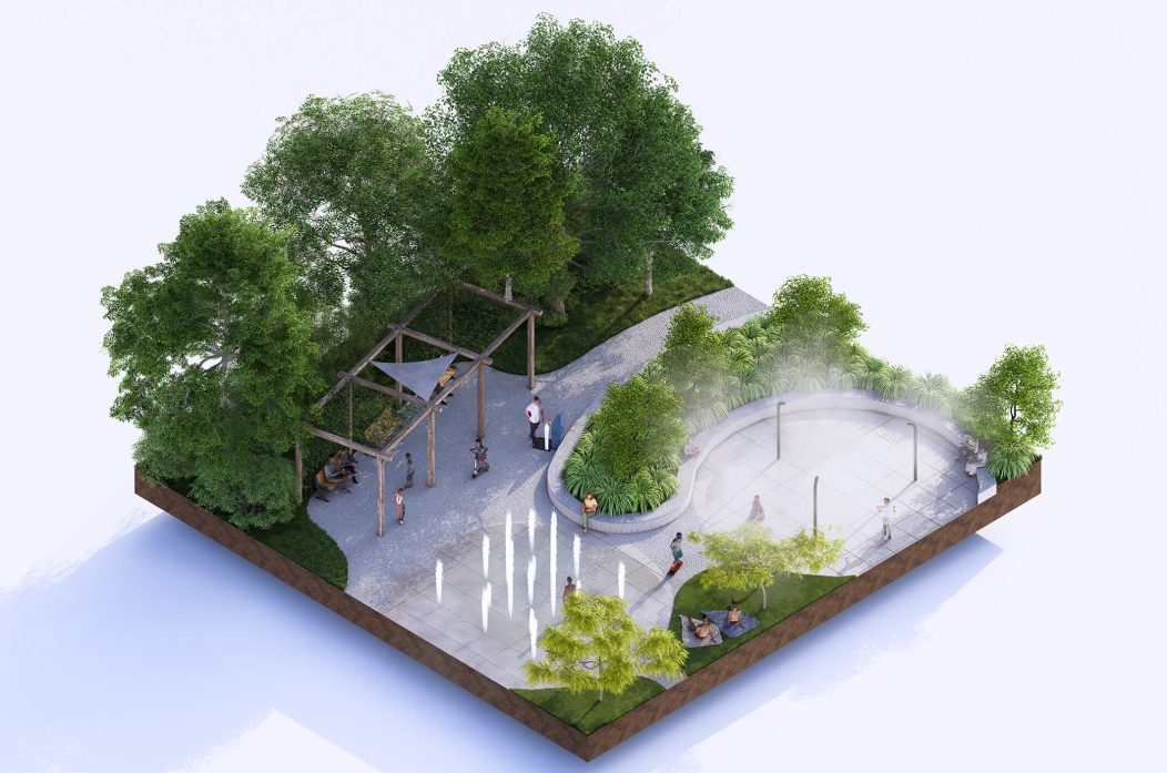 Wissing lanceert het 'Koelte-eiland'