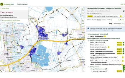 Mijlpaal: eerste planwijziging omgevingsplan Bodegraven-Reeuwijk ter inzage